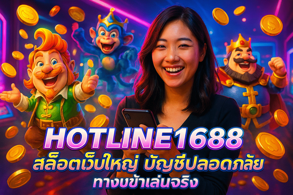 HOTLINE1688 สล็อตเว็บใหญ่ บัญชีปลอดภัย ทางเข้าเล่นจริง