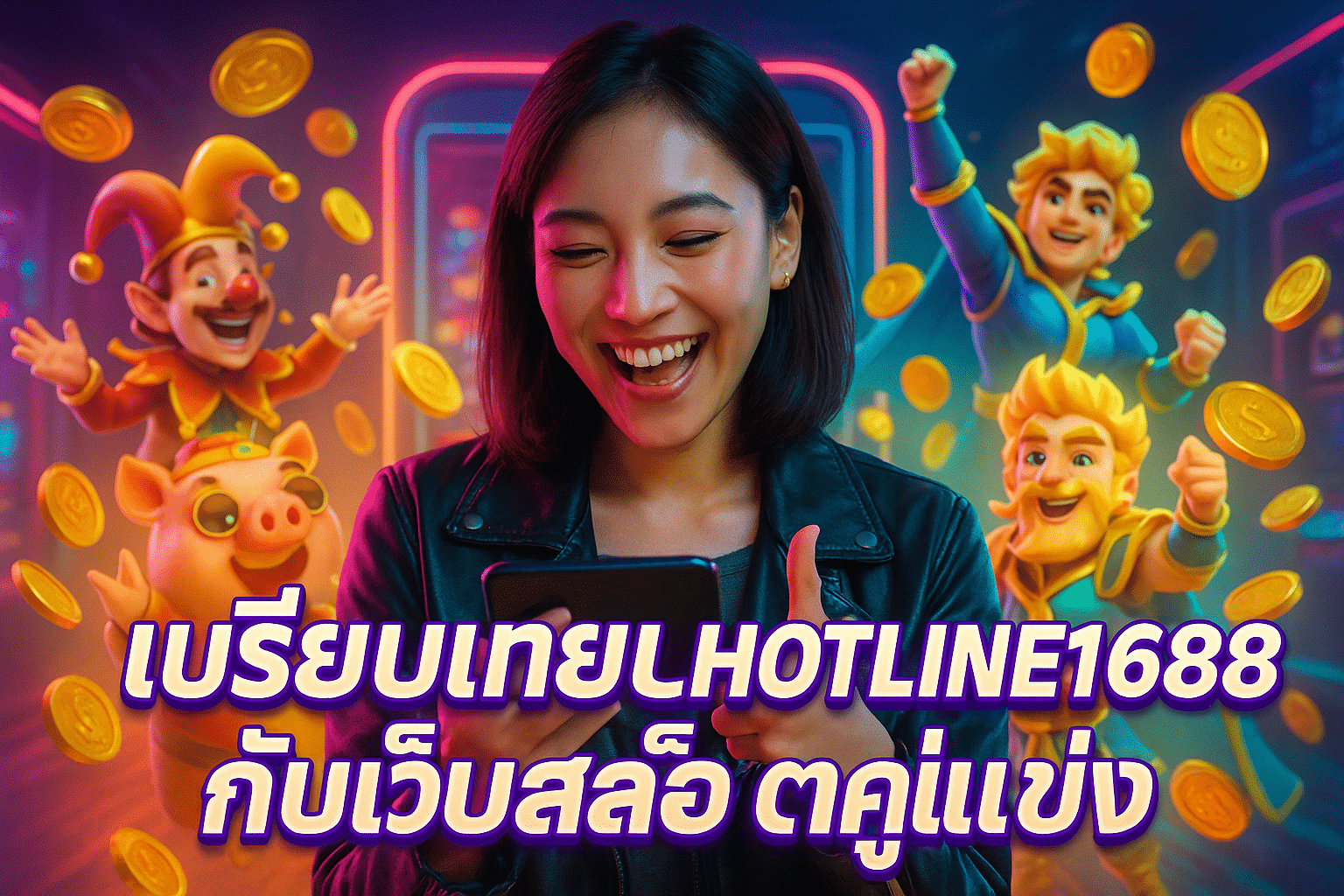 เปรียบเทียบ HOTLINE1688 กับเว็บสล็อตคู่แข่ง