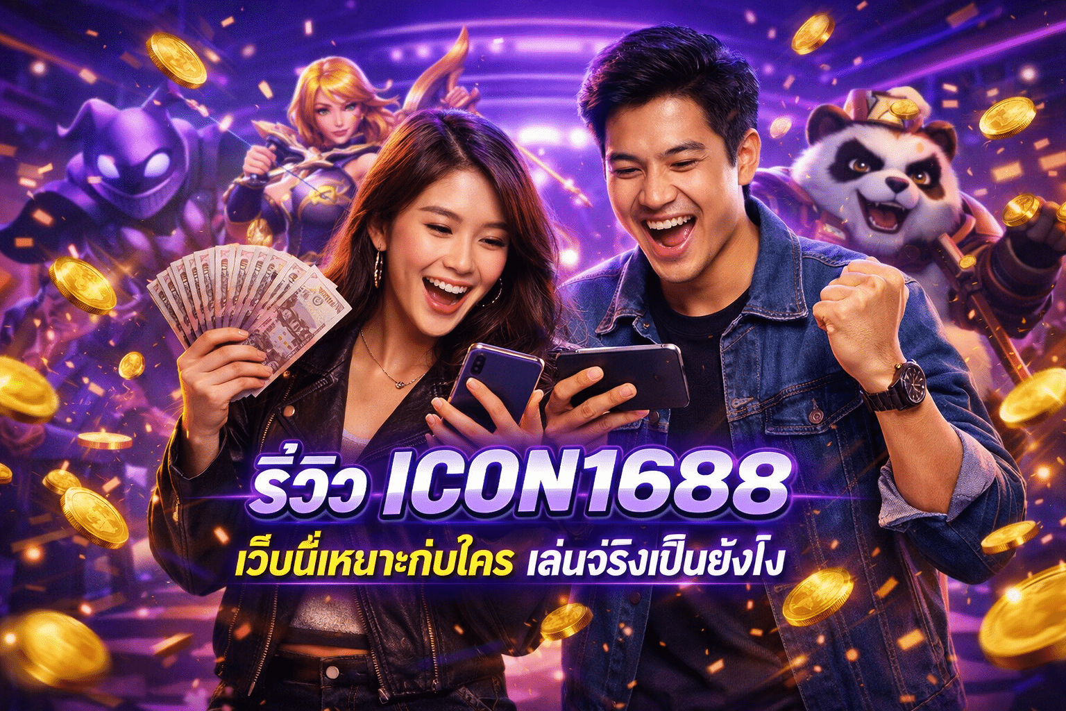 รีวิว ICON1688 เว็บนี้เหมาะกับใคร เล่นจริงเป็นยังไง